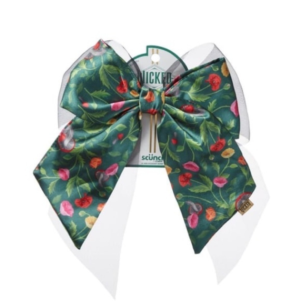 Wicked nwt Bow Barrette Elphaba Poppy
